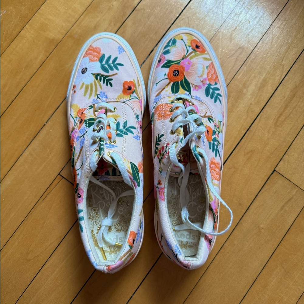 Rifle Paper Co X Keds - Size 8 NEVER WORN